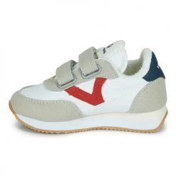 Chaussures Enfant Baskets basses Victoria 1137100ROJO Blanc / Rouge / Bleu -Baskets mode Soldes 21190691 500 D