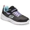 Chaussures Fille Baskets basses Skechers SNAP SPRINTS Noir / Bleu / Violet