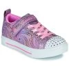 Chaussures Fille Baskets basses Skechers SPARKLE RAYZ Violet / Rose