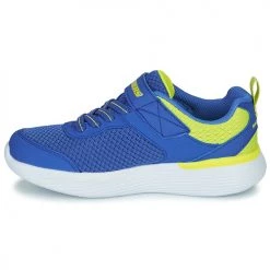 Chaussures Garçon Baskets basses Skechers GO RUN 400 V2 Bleu / Vert -Baskets mode Soldes 21201470 500 D