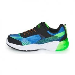 Chaussures Garçon Baskets basses Skechers THERMOFLUX 2.0 Noir / Bleu / Vert -Baskets mode Soldes 21201471 500 D