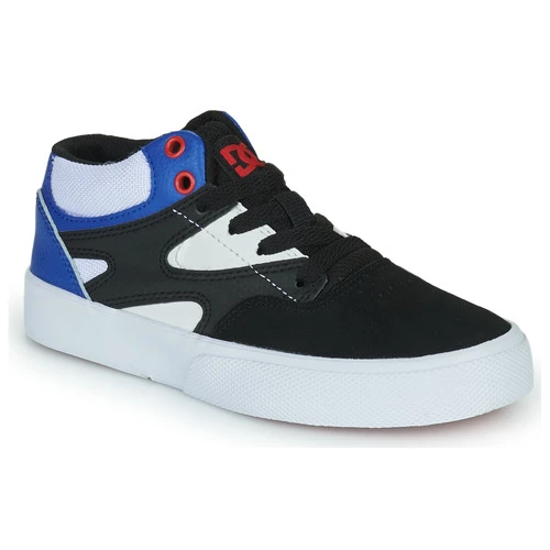 Chaussures Garçon Baskets montantes DC Shoes KALIS VULC MID Noir / Bleu 1 Chaussures Garçon Baskets montantes DC Shoes KALIS VULC MID Noir / Bleu