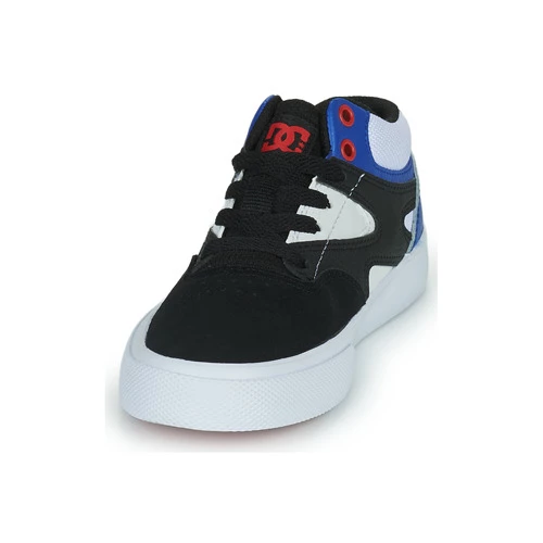 Chaussures Garçon Baskets montantes DC Shoes KALIS VULC MID Noir / Bleu 3 Chaussures Garçon Baskets montantes DC Shoes KALIS VULC MID Noir / Bleu – Image 3