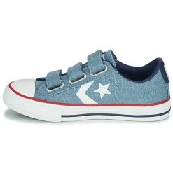 Chaussures Garçon Baskets basses Converse STAR PLAYER EV 3V MUCH LOVE OX Bleu -Baskets mode Soldes 21246397 500 D