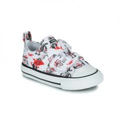 Chaussures Garçon Baskets basses Converse CHUCK TAYLOR ALL STAR 2V PIRATES COVE OX Blanc / Rouge