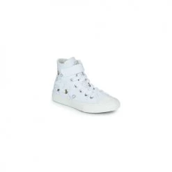 Chaussures Fille Baskets basses Converse CHUCK TAYLOR ALL STAR 1V BEE YOURSELF HI Blanc