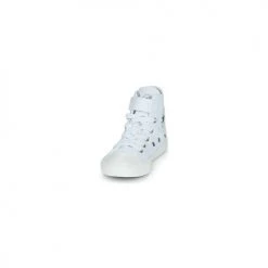 Chaussures Fille Baskets basses Converse CHUCK TAYLOR ALL STAR 1V BEE YOURSELF HI Blanc -Baskets mode Soldes 21246437 500 C