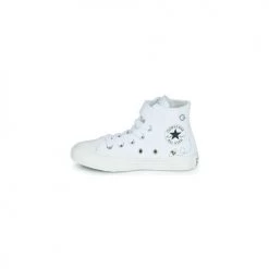 Chaussures Fille Baskets basses Converse CHUCK TAYLOR ALL STAR 1V BEE YOURSELF HI Blanc -Baskets mode Soldes 21246437 500 D