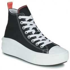 Chaussures Fille Baskets montantes Converse CHUCK TAYLOR ALL STAR MOVE CANVAS COLOR HI Noir