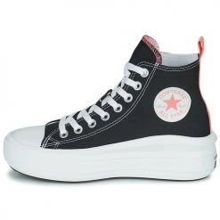 Chaussures Fille Baskets montantes Converse CHUCK TAYLOR ALL STAR MOVE CANVAS COLOR HI Noir -Baskets mode Soldes 21246439 500 D