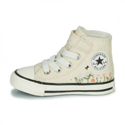 Chaussures Fille Baskets basses Converse CHUCK TAYLOR ALL STAR 1V THINGS TO GROW HI Blanc -Baskets mode Soldes 21246456 500 D