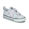 Chaussures Fille Baskets basses Converse CHUCK TAYLOR ALL STAR 2V UNDER THE SEA OX Blanc / Bleu / Rose