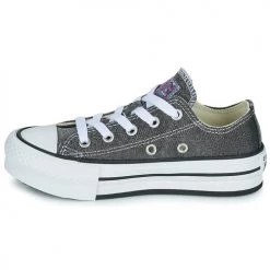 Chaussures Fille Baskets basses Converse CHUCK TAYLOR ALL STAR EVA LIFT UNDERSEA GLITTER OX Noir -Baskets mode Soldes 21246465 500 D