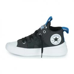 Chaussures Enfant Baskets basses Converse CHUCK TAYLOR ALL STAR ULTRA COLOR BLOCK MID Noir -Baskets mode Soldes 21246482 500 D