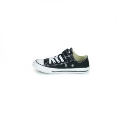 Chaussures Enfant Baskets basses Converse CHUCK TAYLOR ALL STAR 1V FOUNDATION OX Noir -Baskets mode Soldes 21246484 500 D
