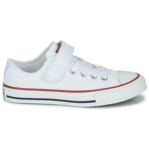 Chaussures Enfant Baskets basses Converse CHUCK TAYLOR ALL STAR 1V FOUNDATION OX Blanc 2 Chaussures Enfant Baskets basses Converse CHUCK TAYLOR ALL STAR 1V FOUNDATION OX Blanc – Image 2