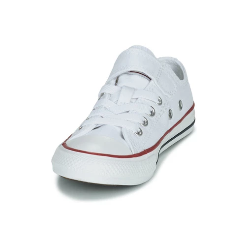 Chaussures Enfant Baskets basses Converse CHUCK TAYLOR ALL STAR 1V FOUNDATION OX Blanc 3 Chaussures Enfant Baskets basses Converse CHUCK TAYLOR ALL STAR 1V FOUNDATION OX Blanc – Image 3