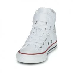 Chaussures Enfant Baskets montantes Converse CHUCK TAYLOR ALL STAR 1V FOUNDATION HI Blanc -Baskets mode Soldes 21246487 500 C