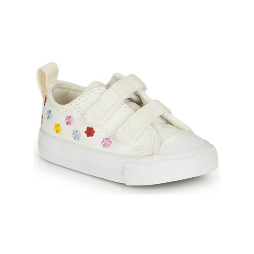 Chaussures Fille Baskets basses Converse CHUCK TAYLOR ALL STAR 2V FESTIVAL BRODERIE OX Blanc 1 Chaussures Fille Baskets basses Converse CHUCK TAYLOR ALL STAR 2V FESTIVAL BRODERIE OX Blanc
