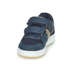 Chaussures Garçon Baskets basses Kickers BISCKOTO Marine -Baskets mode Soldes 21257166 500 C