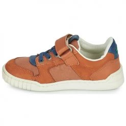 Chaussures Garçon Baskets basses Kickers WINTUP Camel -Baskets mode Soldes 21257168 500 D