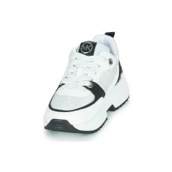 Chaussures Fille Baskets basses MICHAEL Michael Kors COSMO SPORT Blanc / Noir -Baskets mode Soldes 21270780 500 C
