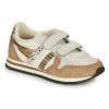 Chaussures Fille Baskets basses Gola DAYTONA SAFARI STRAP Blanc / Marron