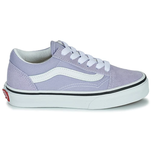 Chaussures Fille Baskets basses Vans OLD SKOOL Violet 2 Chaussures Fille Baskets basses Vans OLD SKOOL Violet – Image 2