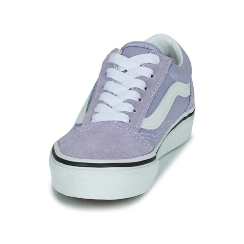 Chaussures Fille Baskets basses Vans OLD SKOOL Violet 3 Chaussures Fille Baskets basses Vans OLD SKOOL Violet – Image 3