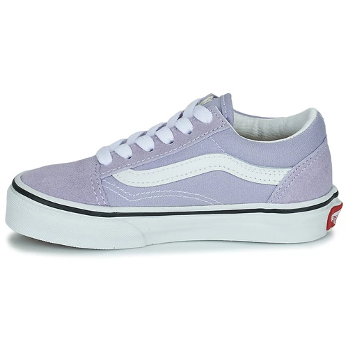 Chaussures Fille Baskets basses Vans OLD SKOOL Violet 4 Chaussures Fille Baskets basses Vans OLD SKOOL Violet – Image 4