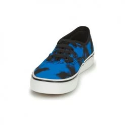 Chaussures Garçon Baskets basses Vans AUTHENTIC Noir / Bleu -Baskets mode Soldes 21322469 500 C