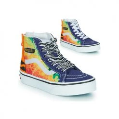 Chaussures Enfant Baskets montantes Vans SK8-Hi Zip CRAYOLA Multicolor