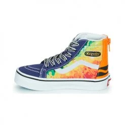 Chaussures Enfant Baskets montantes Vans SK8-Hi Zip CRAYOLA Multicolor -Baskets mode Soldes 21322476 500 D