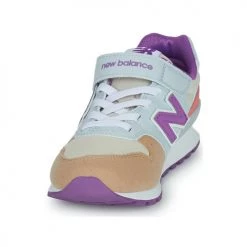 Chaussures Fille Baskets basses New Balance 996 Beige / Violet -Baskets mode Soldes 21324091 500 C