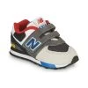 Chaussures Garçon Baskets basses New Balance 574 Gris / Bleu