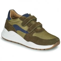 Chaussures Garçon Baskets basses Citrouille et Compagnie LELLE Kaki