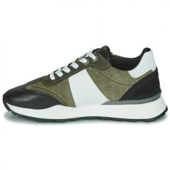 Chaussures Garçon Baskets basses Bullboxer AEX002E5C_BKWH Kaki -Baskets mode Soldes 21405709 500 D