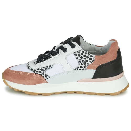Chaussures Fille Baskets basses Bullboxer AEX003E5L_SMWH Blanc / Rose 4 Chaussures Fille Baskets basses Bullboxer AEX003E5L_SMWH Blanc / Rose – Image 4