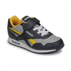 Chaussures Enfant Baskets basses Reebok Classic REEBOK ROYAL CL JOG Marine / Gris / Jaune