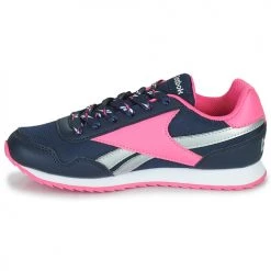 Chaussures Fille Baskets basses Reebok Classic REEBOK ROYAL CLJOG Noir / Rose -Baskets mode Soldes 21424501 500 D