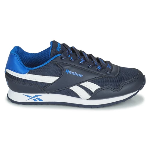 Chaussures Enfant Baskets basses Reebok Classic REEBOK ROYAL CLJOG Marine / Blanc 2 Chaussures Enfant Baskets basses Reebok Classic REEBOK ROYAL CLJOG Marine / Blanc – Image 2
