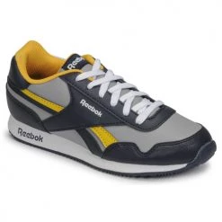 Chaussures Enfant Baskets basses Reebok Classic REEBOK ROYAL CL JOG Marine / Gris / Jaune