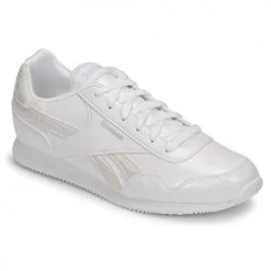 Chaussures Fille Baskets basses Reebok Classic REEBOK ROYAL CL JOG Blanc / Glitter