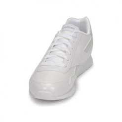 Chaussures Fille Baskets basses Reebok Classic REEBOK ROYAL CL JOG Blanc / Glitter -Baskets mode Soldes 21424508 500 C