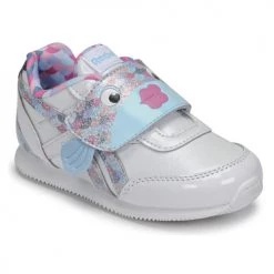 Chaussures Fille Baskets basses Reebok Classic REEBOK ROYAL CL JOG Blanc / Rose