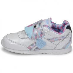 Chaussures Fille Baskets basses Reebok Classic REEBOK ROYAL CL JOG Blanc / Rose -Baskets mode Soldes 21424513 500 D