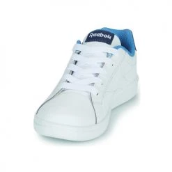 Chaussures Enfant Baskets basses Reebok Classic RBK ROYAL COMPLETE Blanc / Bleu -Baskets mode Soldes 21424515 500 C