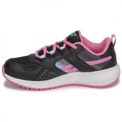 Chaussures Fille Baskets basses Reebok Sport REEBOK ROAD SUPREME Noir / Rose -Baskets mode Soldes 21425995 500 D