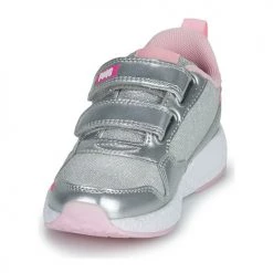 Chaussures Fille Baskets basses Primigi 1957200 Argent / Rose -Baskets mode Soldes 21455178 500 C