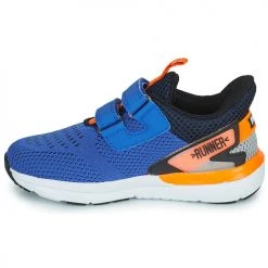 Chaussures Garçon Baskets basses Primigi 1956222 Bleu / Orange -Baskets mode Soldes 21455184 500 D